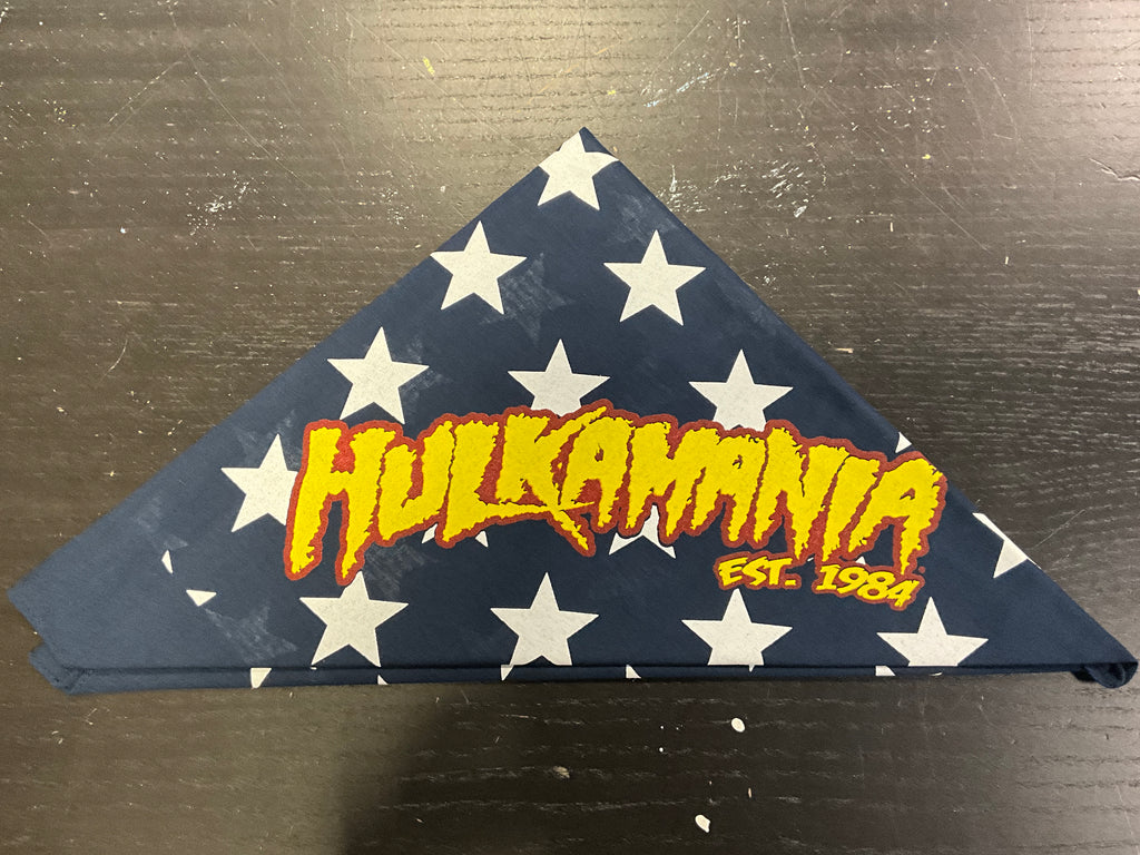 Hulkamania America Stars Bandana