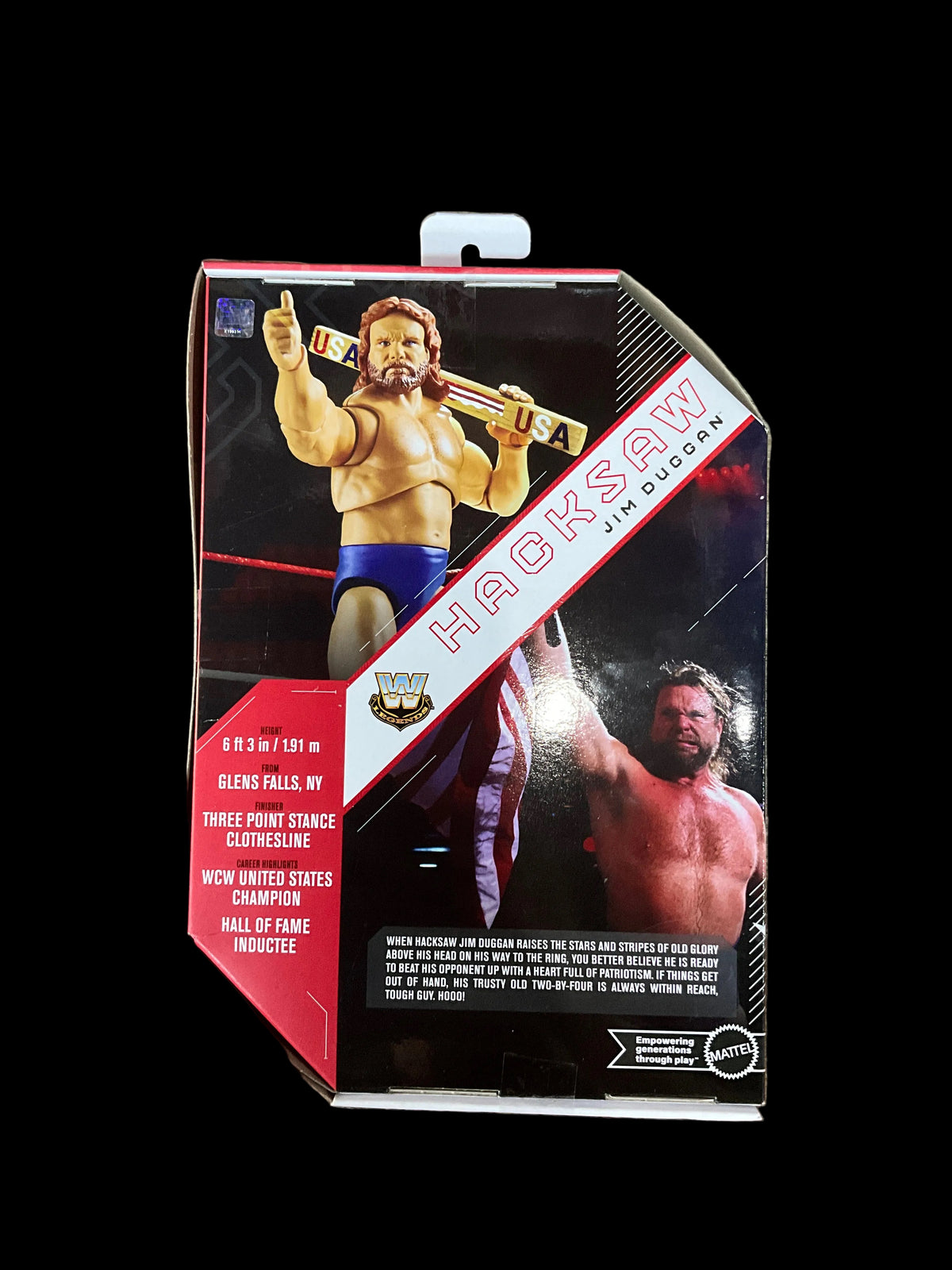 HACKSAW WWE ULTIMATE EDITION FIGURE