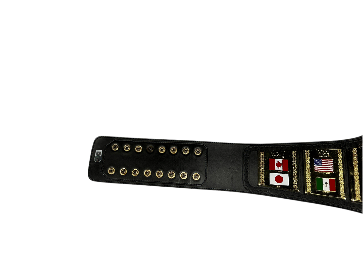 WWF 1986 Hulk Hogan Signed Figures Toy Company Title Belt