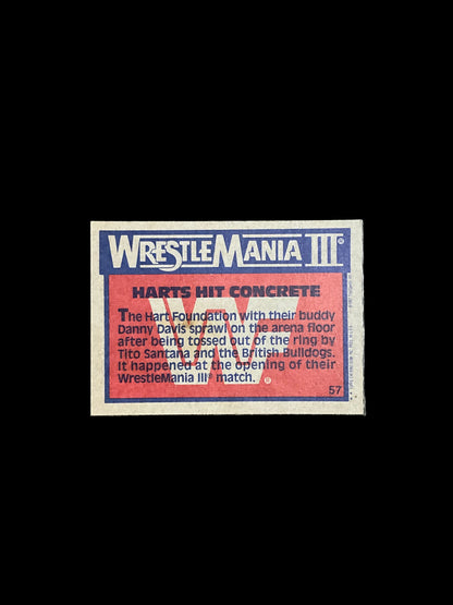 Jimmy Hart Signed Trading Card WMIII 57