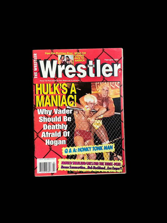 The Wrestler Hulk's a Maniac Unsigned Magazine
