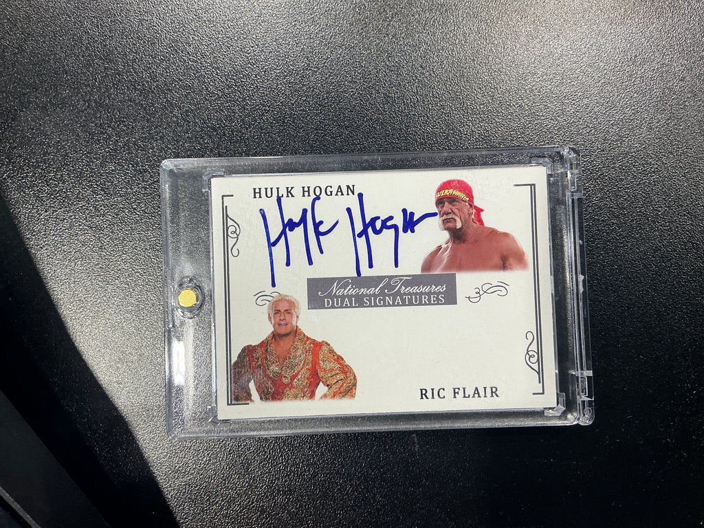 National Treasures Trading Card Signed