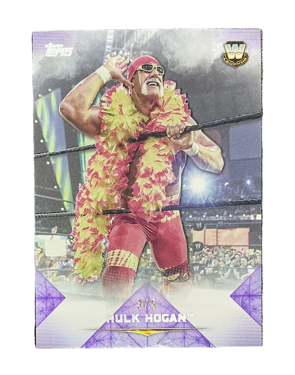 Topps WWE Legends Hulk Hogan #84 3/5 Trading Card