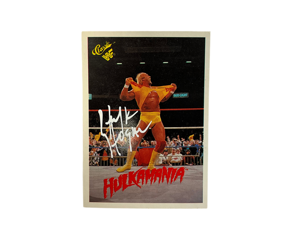 Signed Trading Card (Hulkamania)