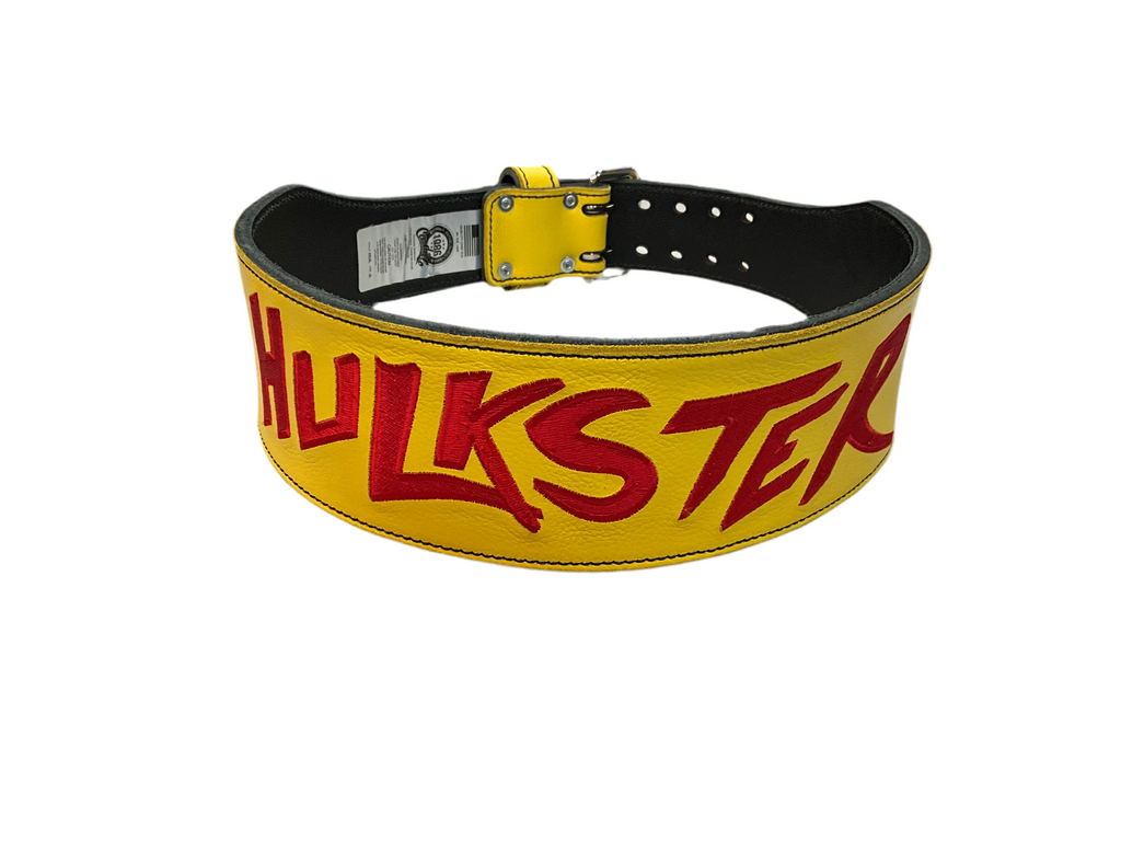 Yellow Hulkster Cardillo Weight Belt Signed or Unsigned