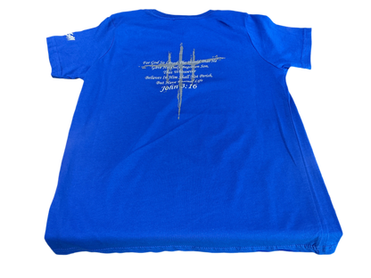 Blue John 3:16 Toddler T-Shirt
