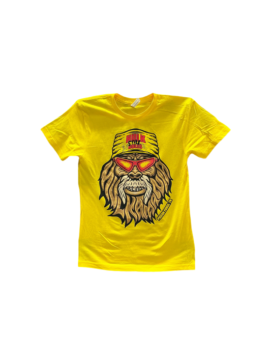Yellow Hulk Still Rules Hulksquatch Adult T-Shirt