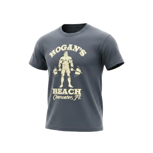 Graphite Hogan's Gym Adult T-Shirt