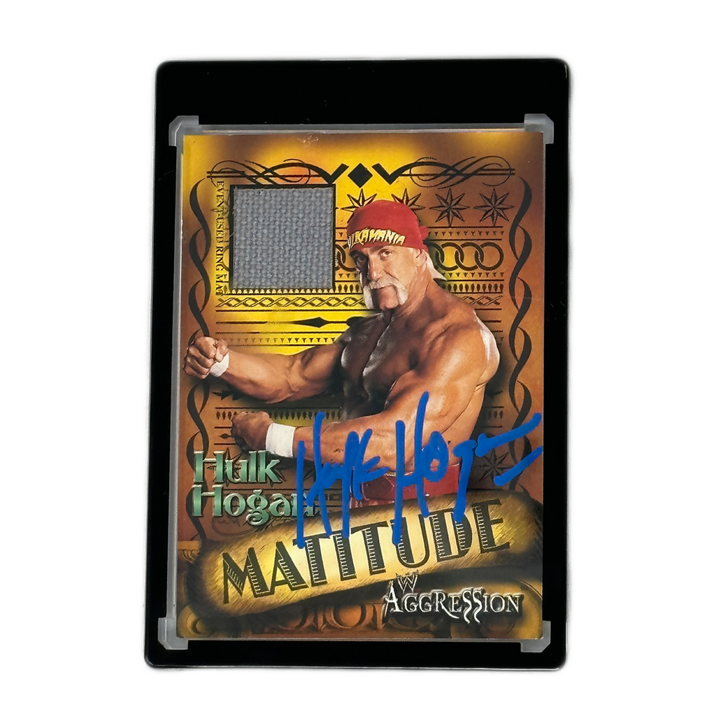 WWE Fleer 2003 Matitude Hulk Hogan Autographed