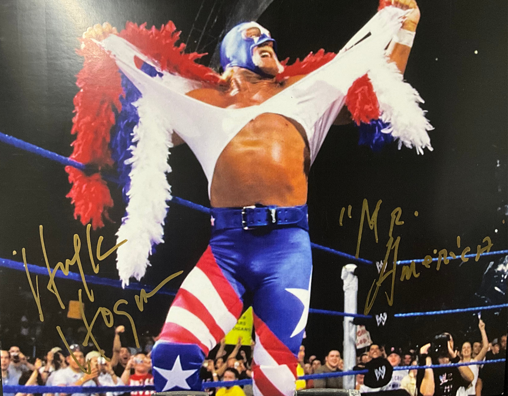 Mr. America (Horizontal) Autographed 8x10