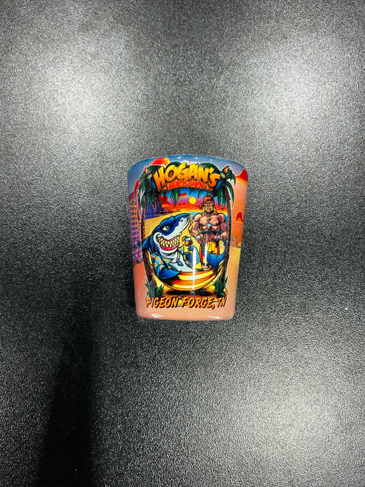 Shark Hammock Shot Glass