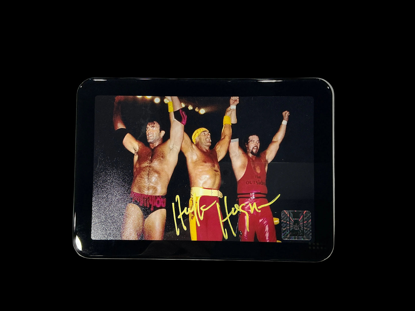 Consignment SR - Framed Hulk Hogan NWO 4x6 Photo Signed