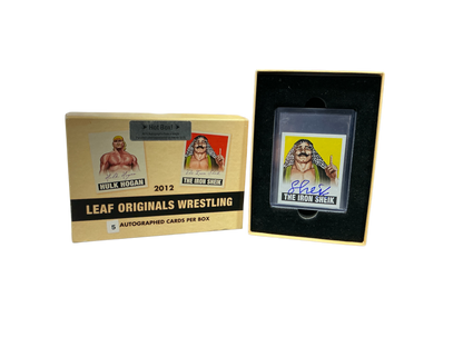 Consignment CM - Leaf Originals Wrestling 2012 10 Autographed Cards