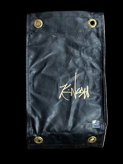 Kevin Nash Signed WWE Scratch logo original turnbuckle pad
