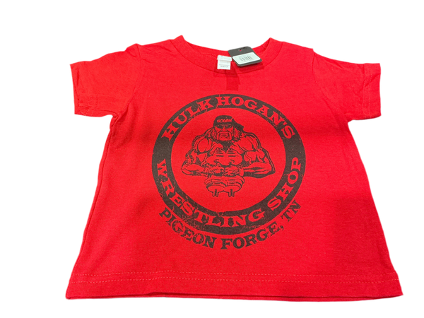 Hulk Hogan’s Wrestling Shop Circle Toddler T-Shirt - Pigeon Forge