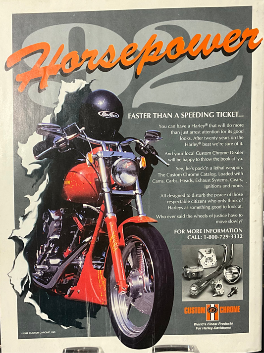 Hulk Hogan Hot Bike Signed Magazine