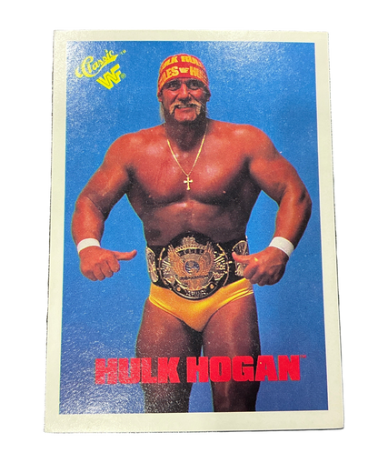 Classic WWF Hulk Hogan #1 Trading Card