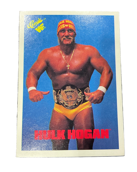 Classic WWF Hulk Hogan #1 Trading Card