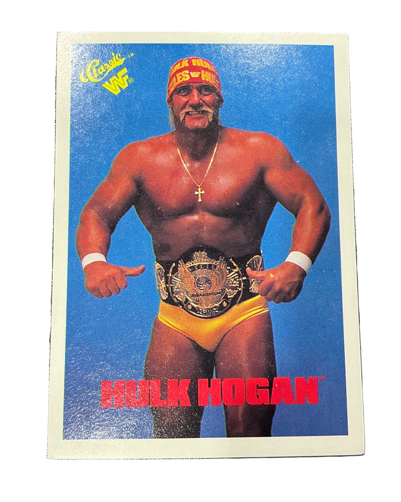 Classic WWF Hulk Hogan #1 Trading Card