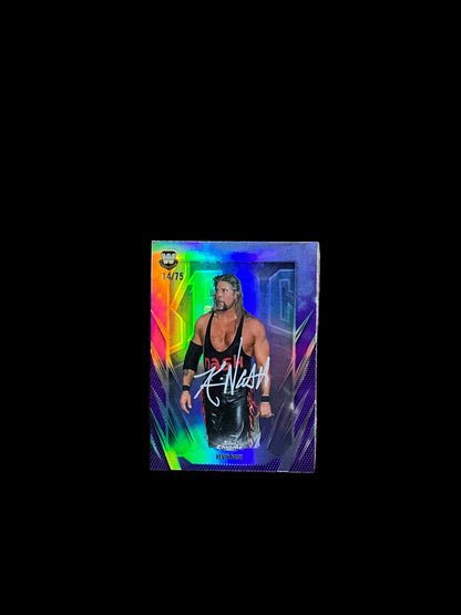 Kevin Nash Signed Trading Card 14/75
