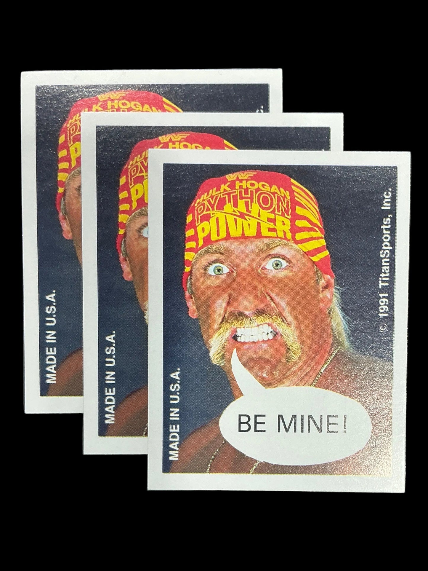 1991 TitanSports Inc. Valentines Day Card Set