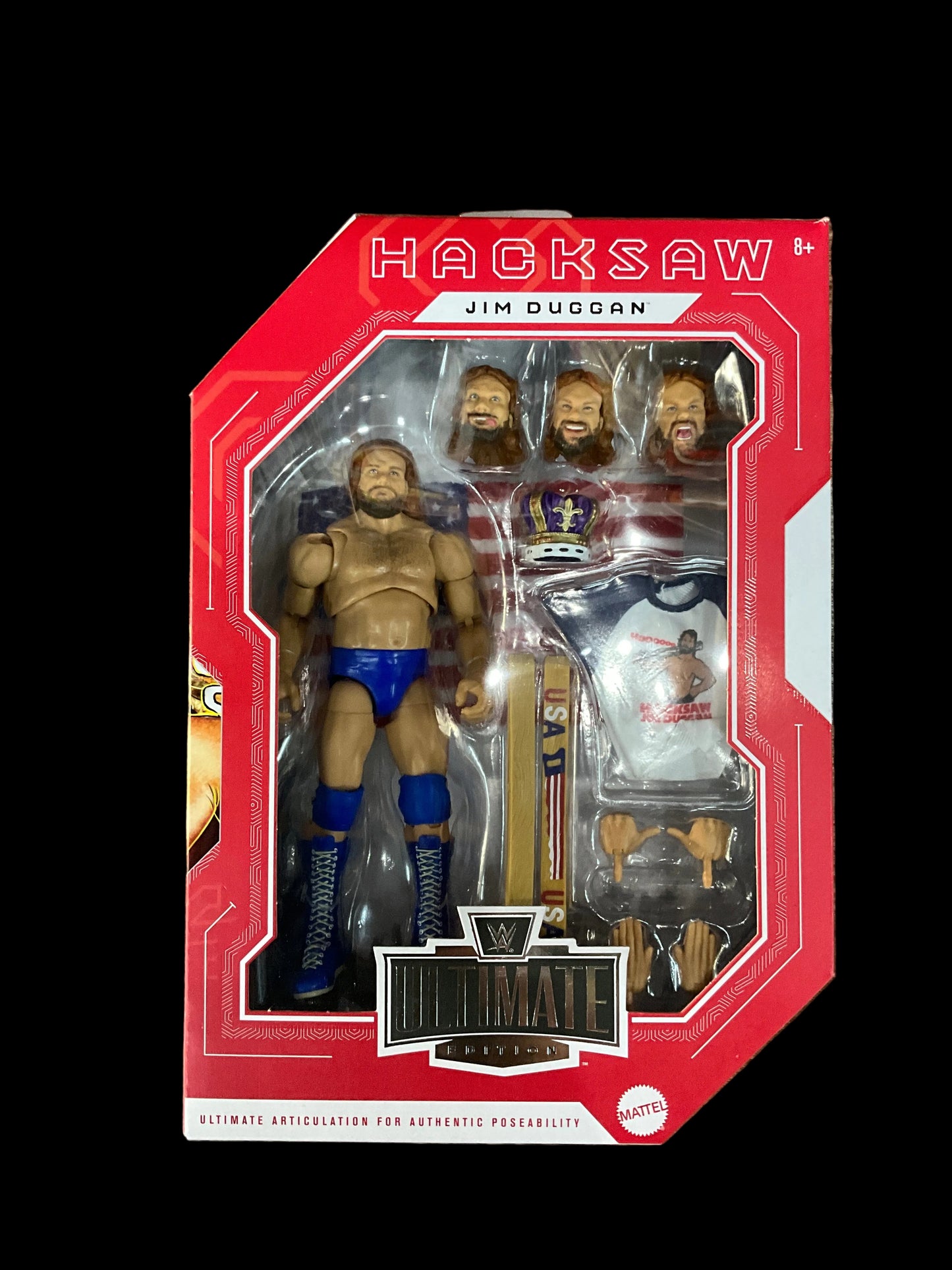 HACKSAW WWE ULTIMATE EDITION FIGURE