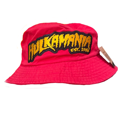 Red Hulkamania Bucket Hat
