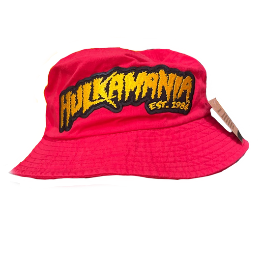 Red Hulkamania Bucket Hat