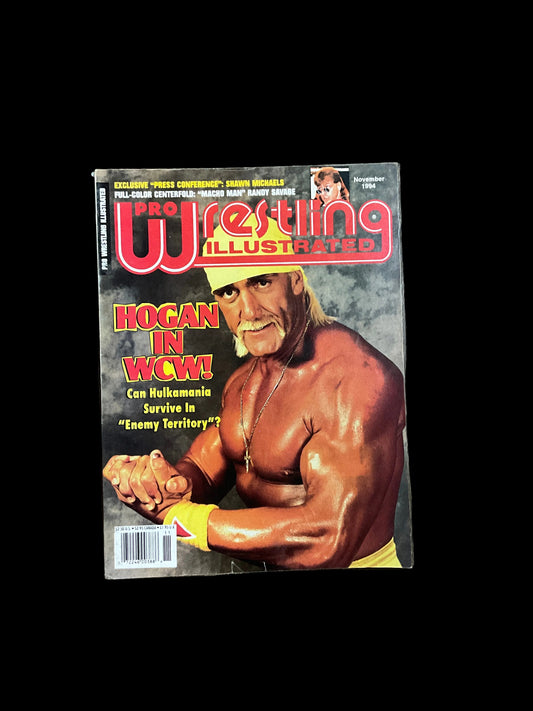 Pro Wrestling Illustrated Hulk Hogan Bicep Unsigned Magazine