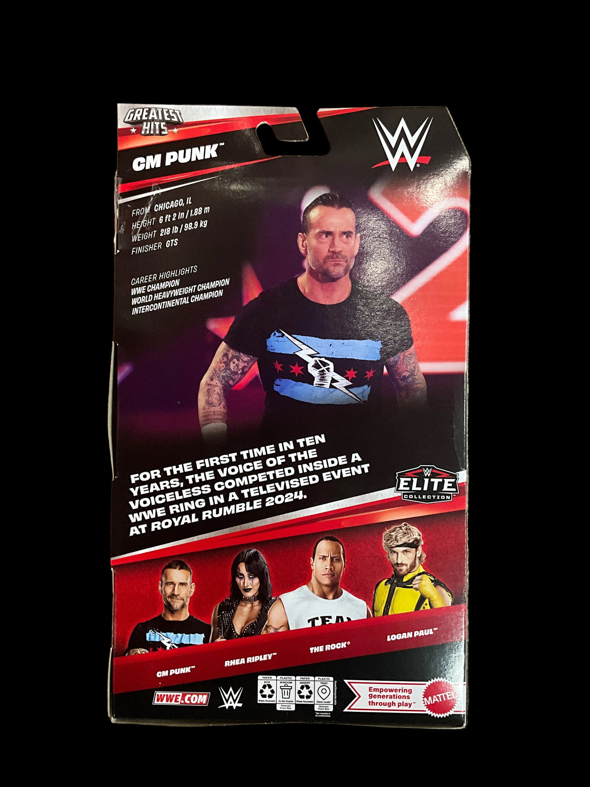 CM PUNK WWE ELITE COLLECTION FIGURE
