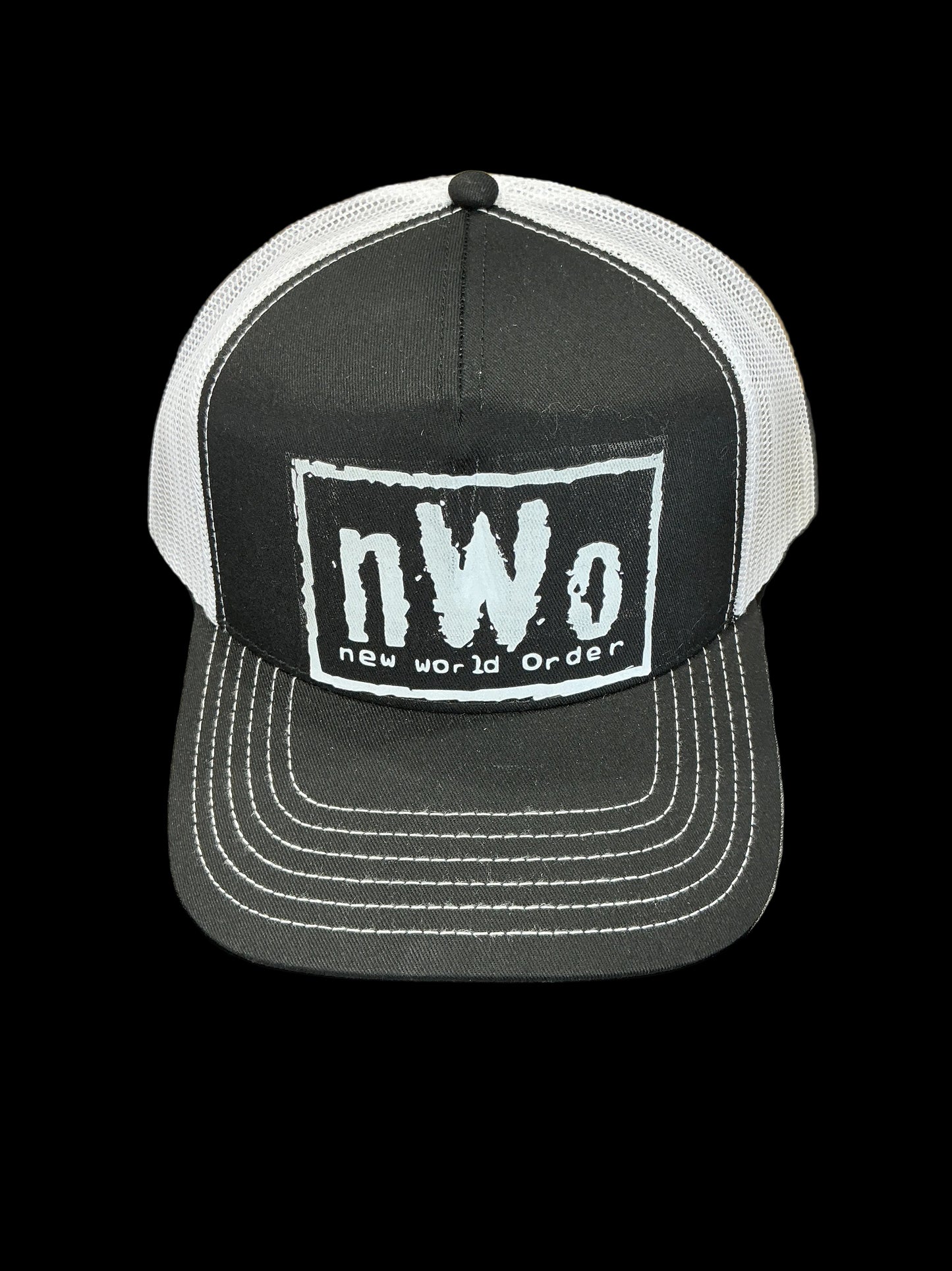 Black/White nWo Trucker Hat