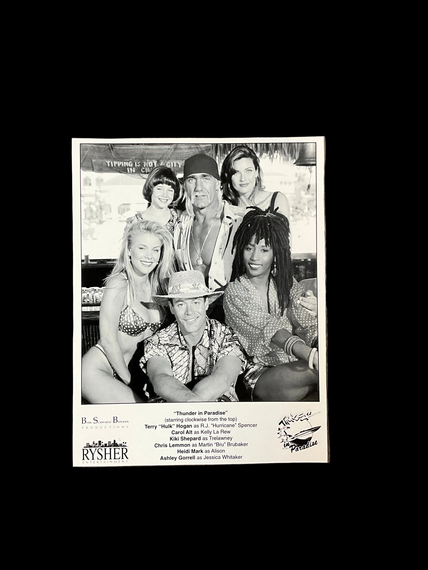 Hulk Hogan Thunder in Paradise Original 8.5 x 11 Unsigned Photo