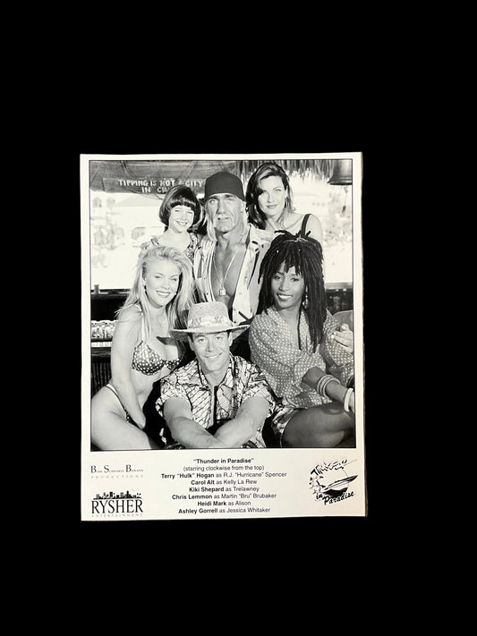 Hulk Hogan Thunder in Paradise Original 8.5 x 11 Unsigned Photo