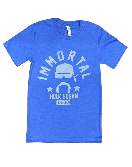 Sky Blue Immortal Adult T-Shirt