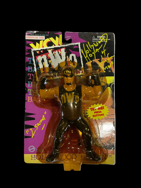 Numberland Toys Hollywood Hogan Action Figure Signed