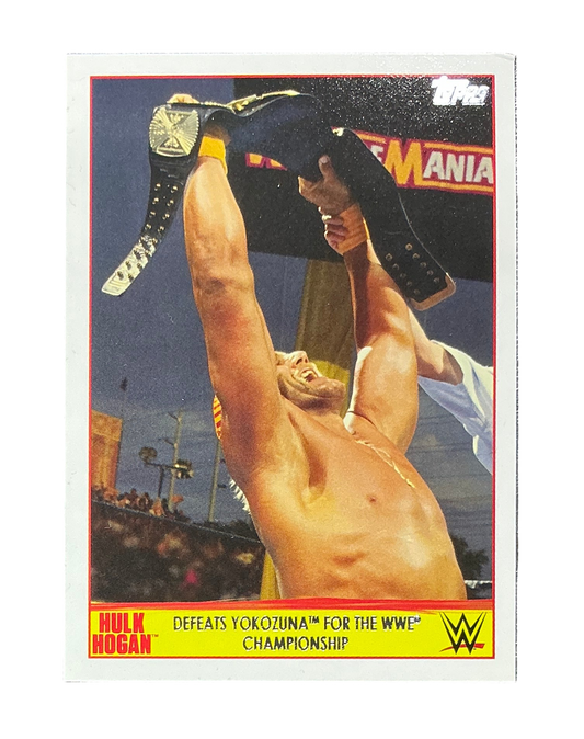 Topps Python Power Hulk Hogan 18 of 40 Trading Card