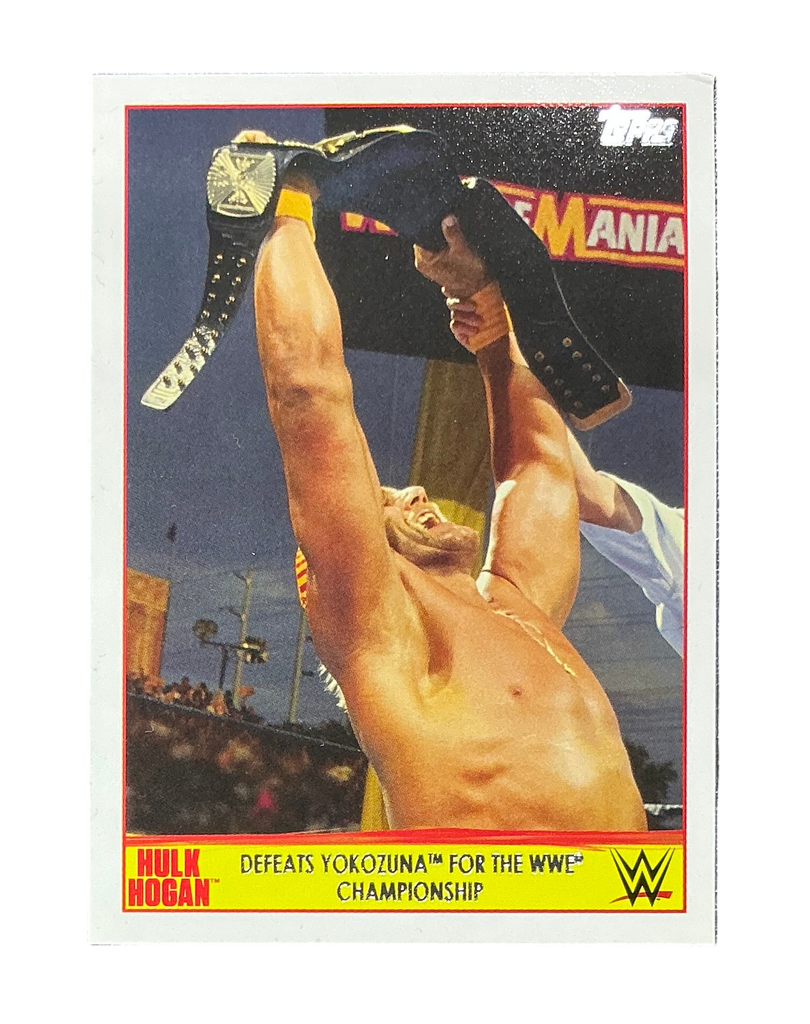Topps Python Power Hulk Hogan 18 of 40 Trading Card