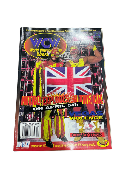 WCW Nitro Magazine Excellent Condition