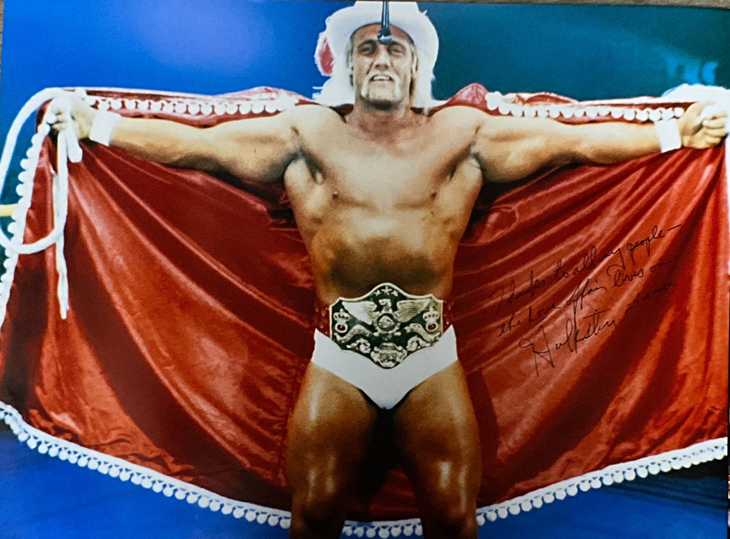 Rocky III Thunderlips Extended Cape 18x24 Unsigned Poster (Screen Printed Autograph)