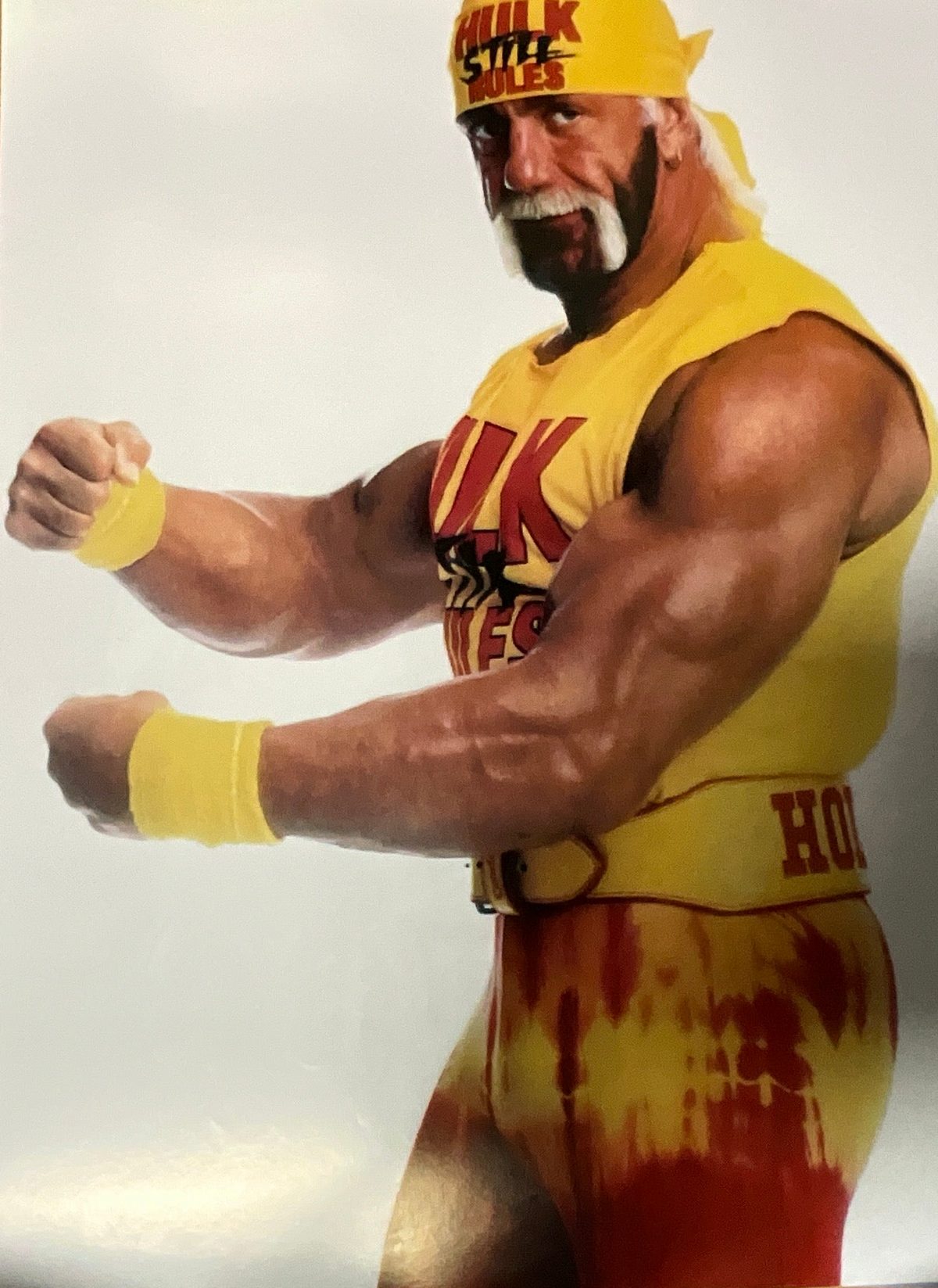 Old Hulk Still Rules Side Flex Unsigned 18x24 Poster