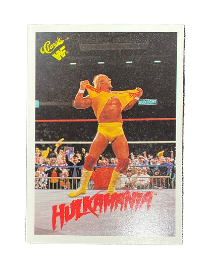 Classic WWF Hulkamania #90 Trading Card