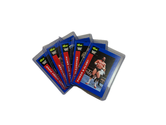 Classic Numbered Retro Trading Cards