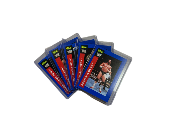 Classic Numbered Retro Trading Cards