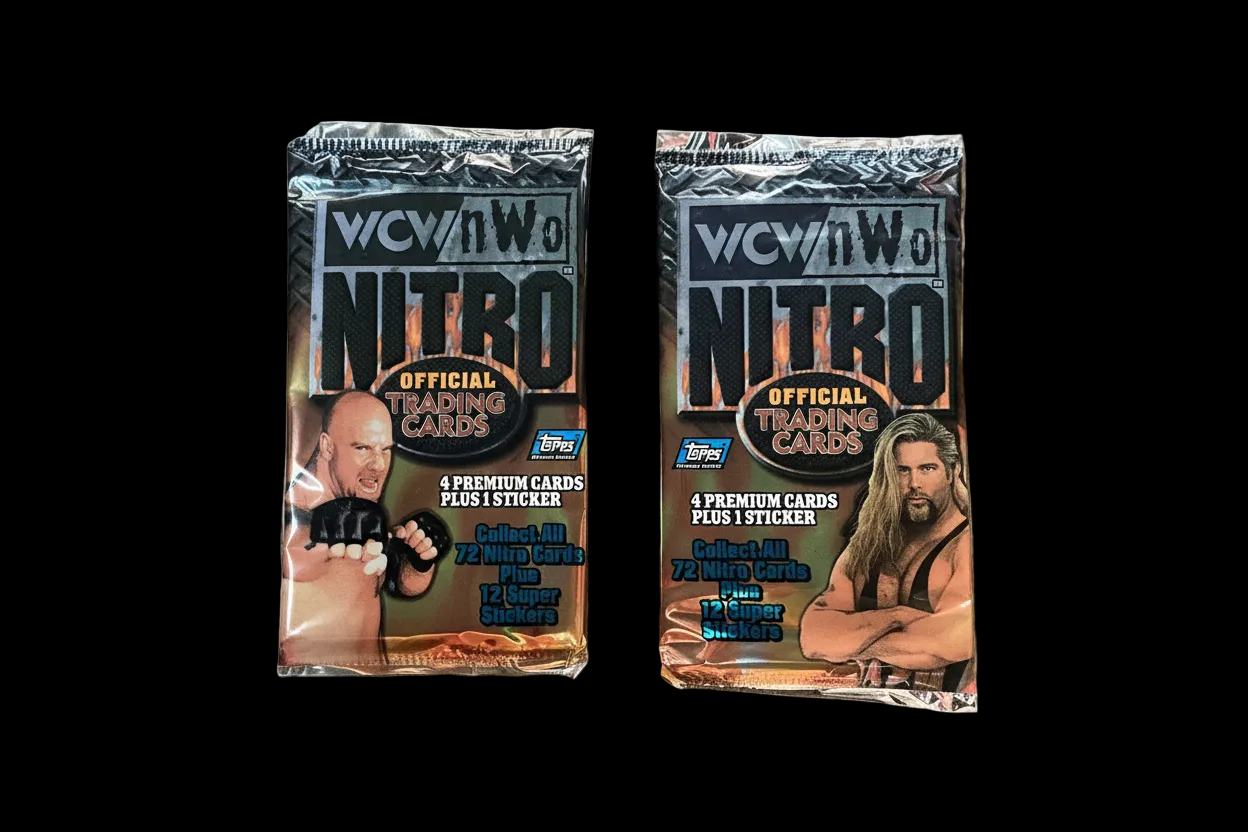 WCW/nWo Nitro Official Trading Cards-Sealed Pack