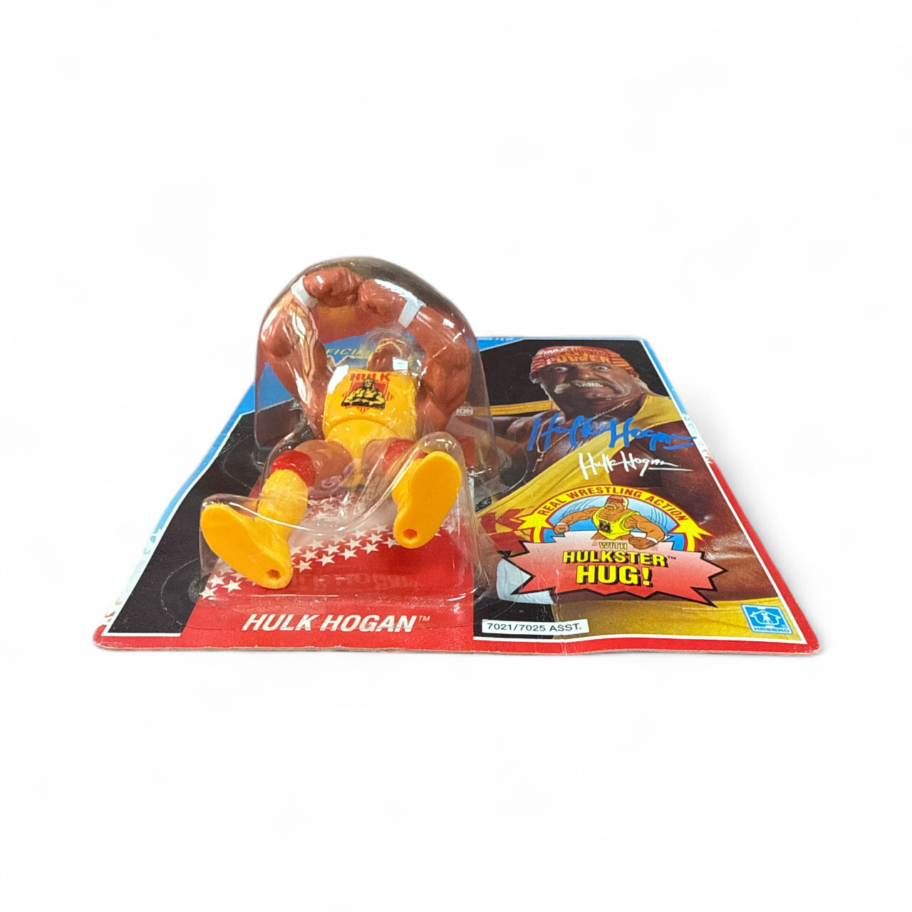 Official WWF Hulkster Huge Autographed HASBORO Action figure