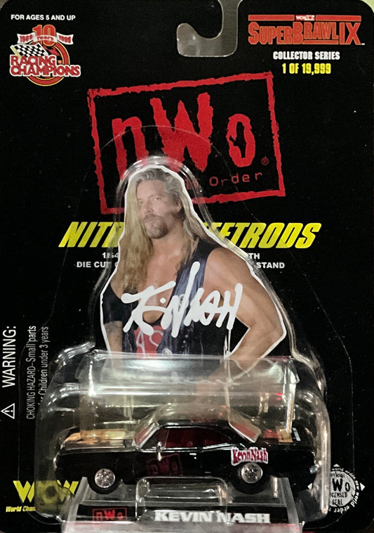 Kevin Nash Signed nWo Superbrawl Car Figure