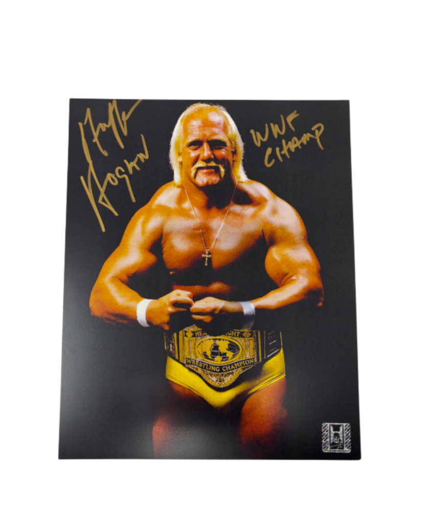 Crab pose Autographed 8x10
