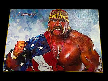 Edward Vela Hulk Hogan #7 31/50 Trading Card