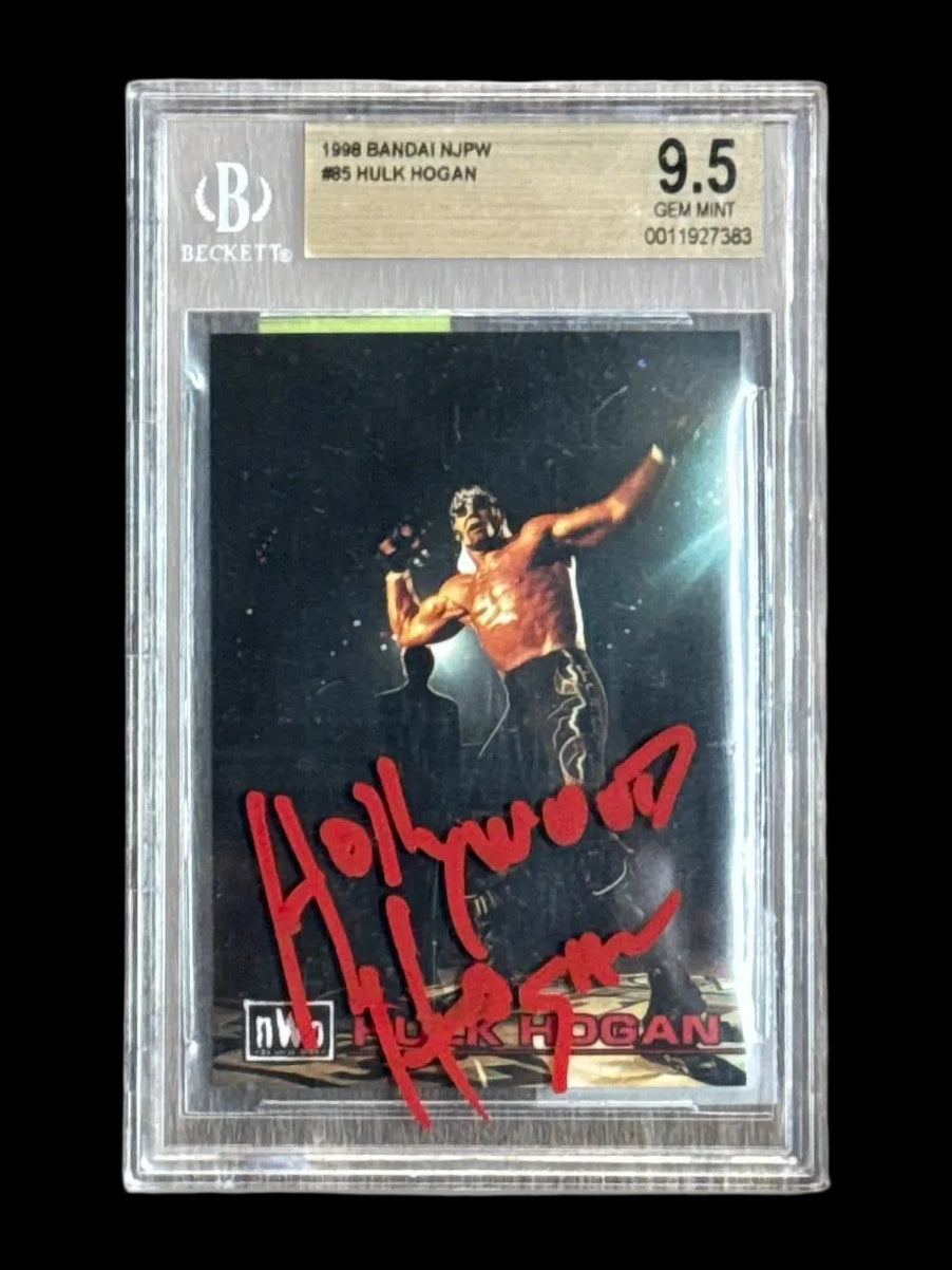 Topps Hollywood Hogan 1998 Bandi Signed Trading Card