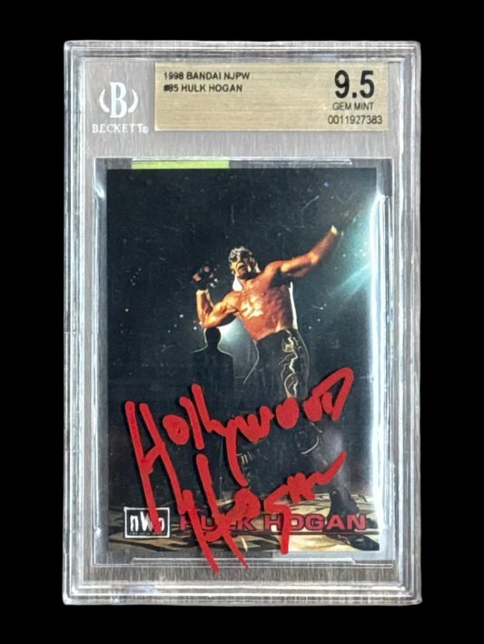 Topps Hollywood Hogan 1998 Bandi Signed Trading Card